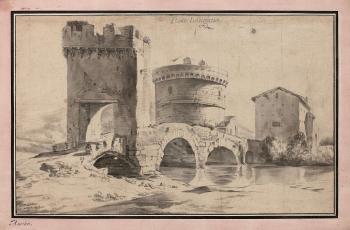 Vue D'un Pont En Italie by 
																	Jan Asselyn